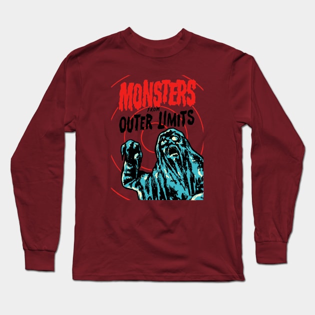 Monsters from Outer Limits Long Sleeve T-Shirt by FigAlert